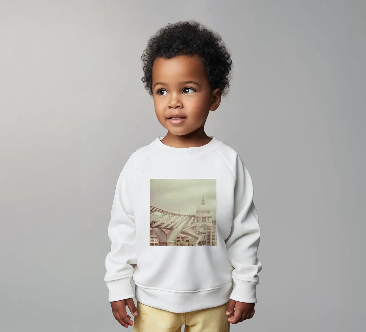 Millenium Square felpa neonato da Keri Bevan