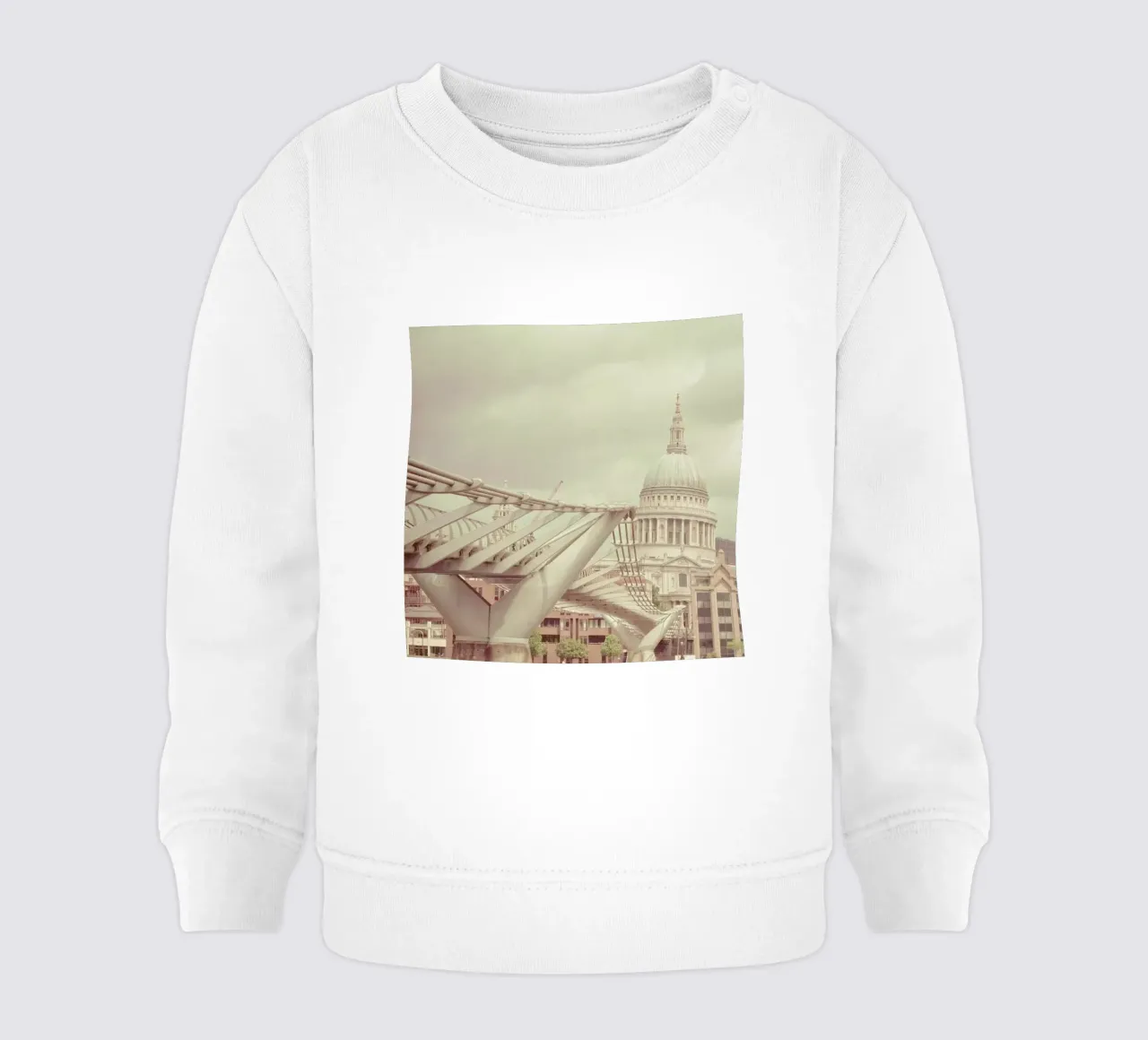 Millenium Square Baby Sweatshirt von Keri Bevan
