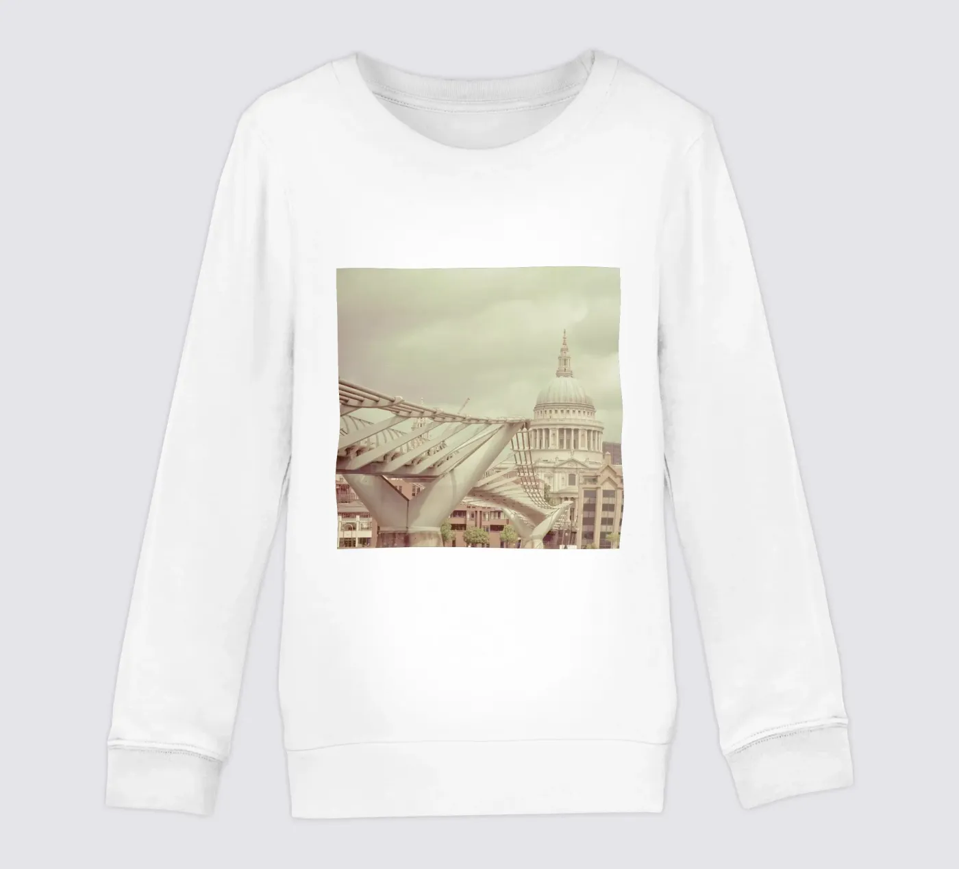 Millenium Square kinder sweatshirt van Keri Bevan