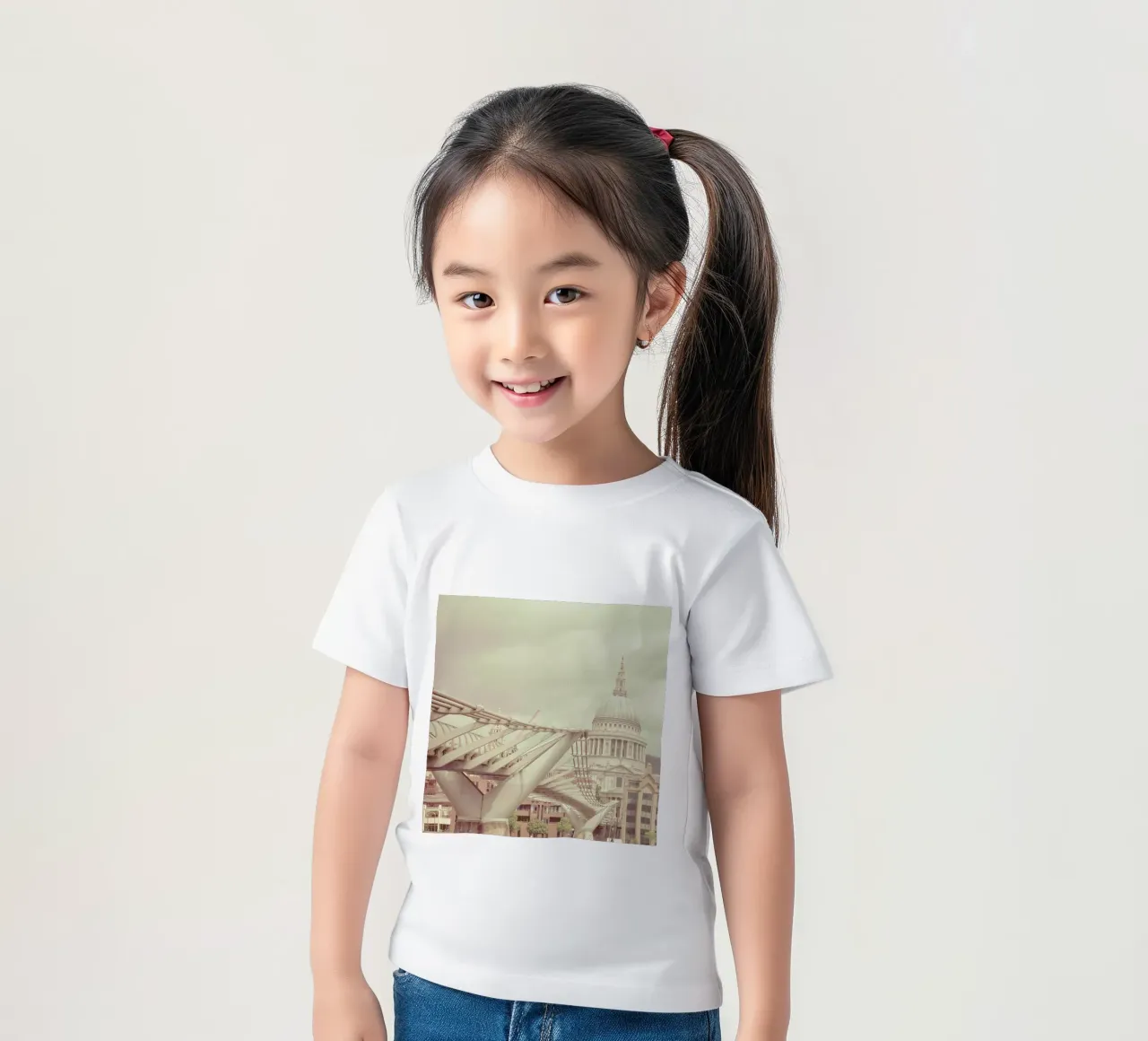 Millenium Square t-shirt bambini da Keri Bevan