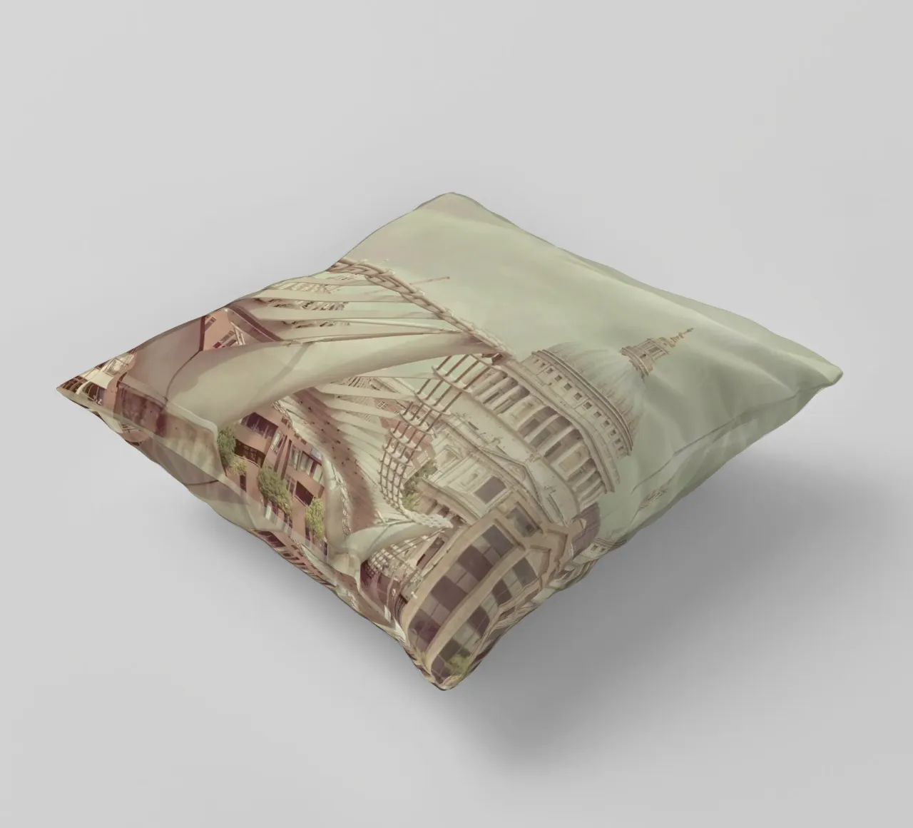 Millenium Square cuscino da Keri Bevan