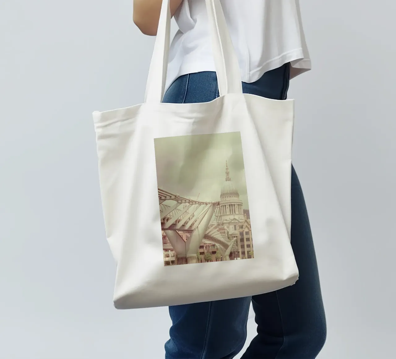 Millenium Square tote bag by Keri Bevan