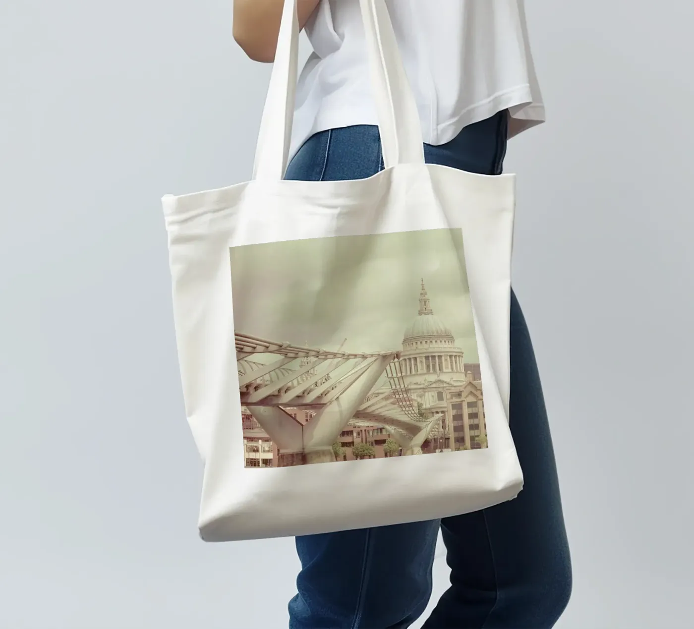 Millenium Square tote bag by Keri Bevan