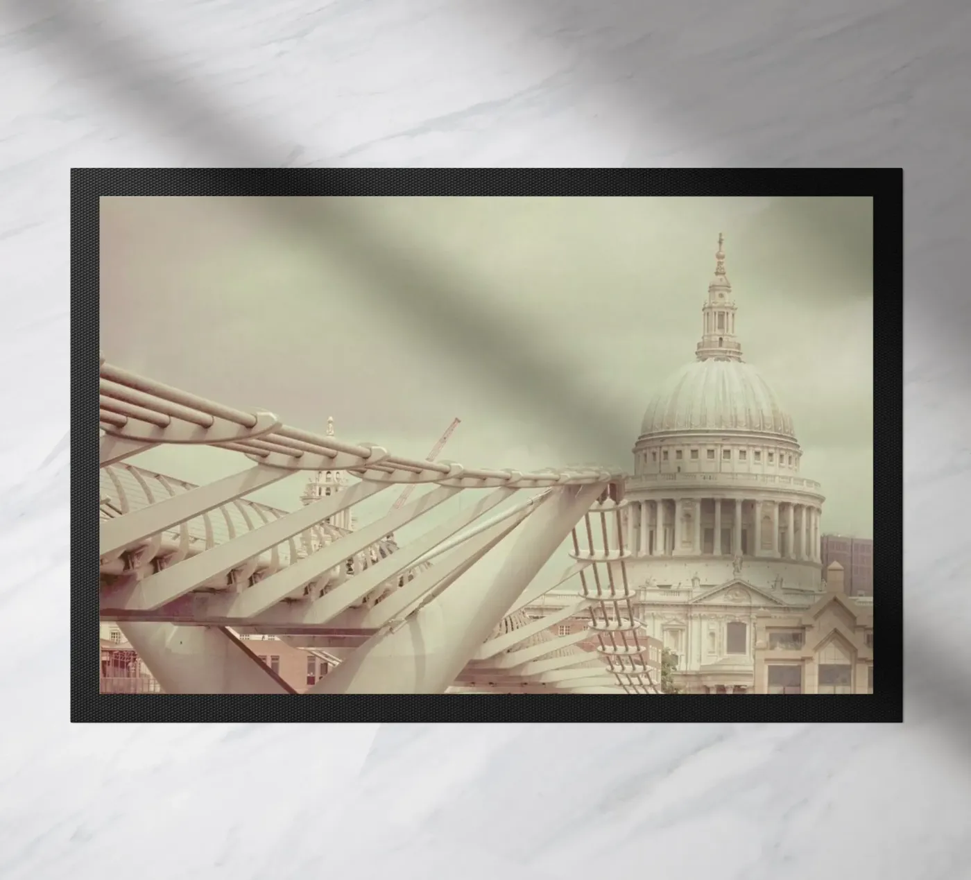 Millenium Square doormat by Keri Bevan