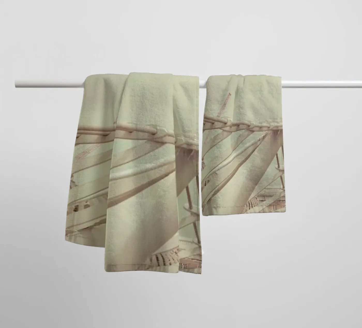 Millenium Square towel by Keri Bevan