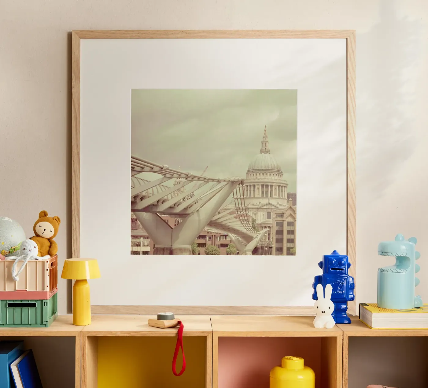 Millenium Square Poster von Keri Bevan