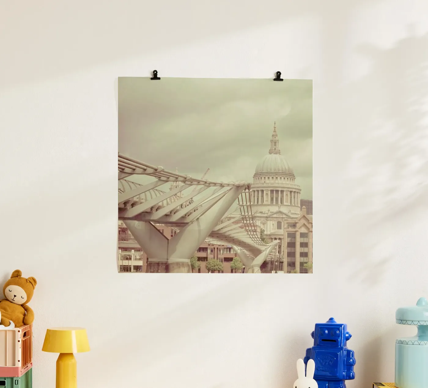 Millenium Square Poster von Keri Bevan