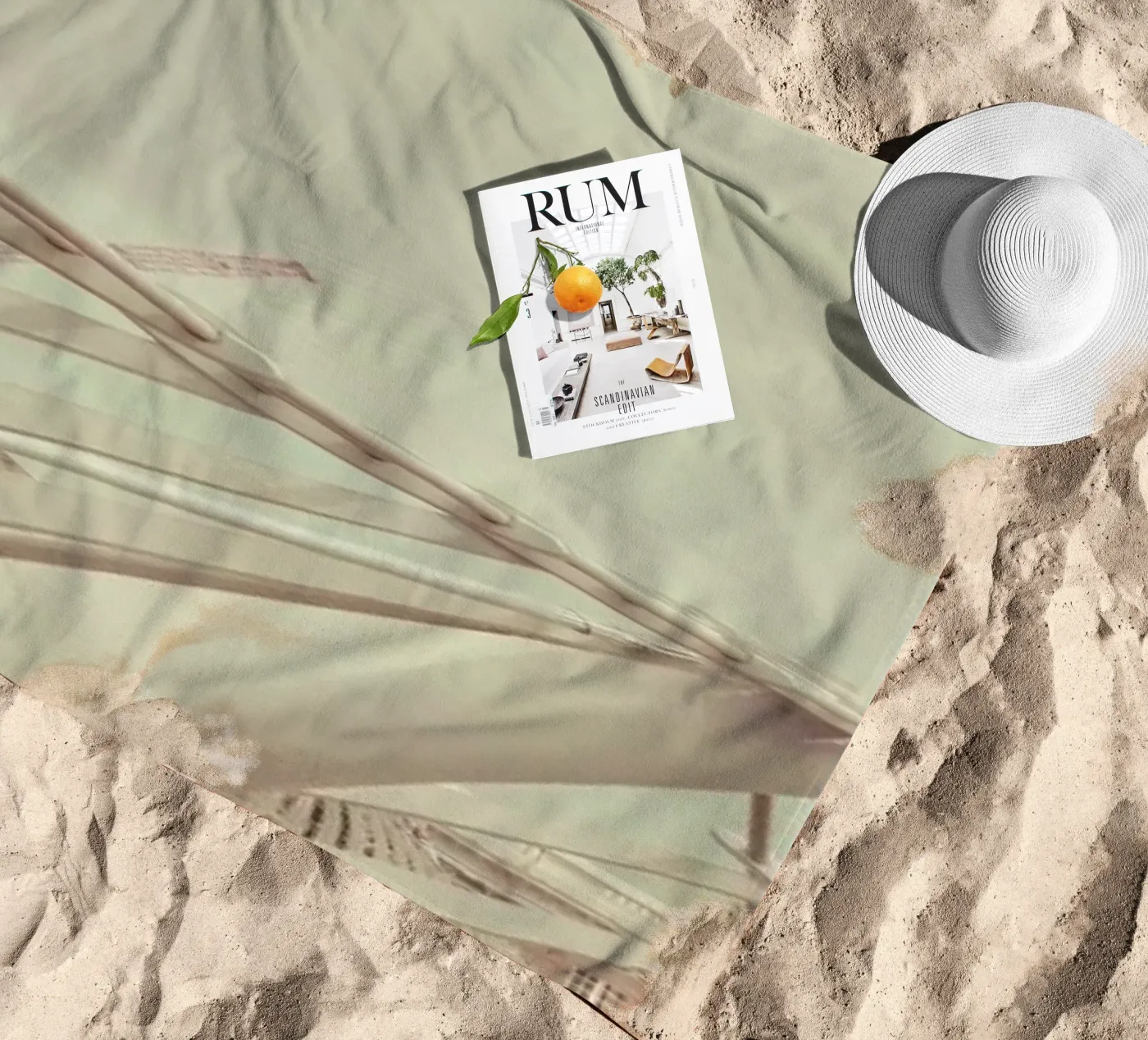 Millenium Square beach towel by Keri Bevan