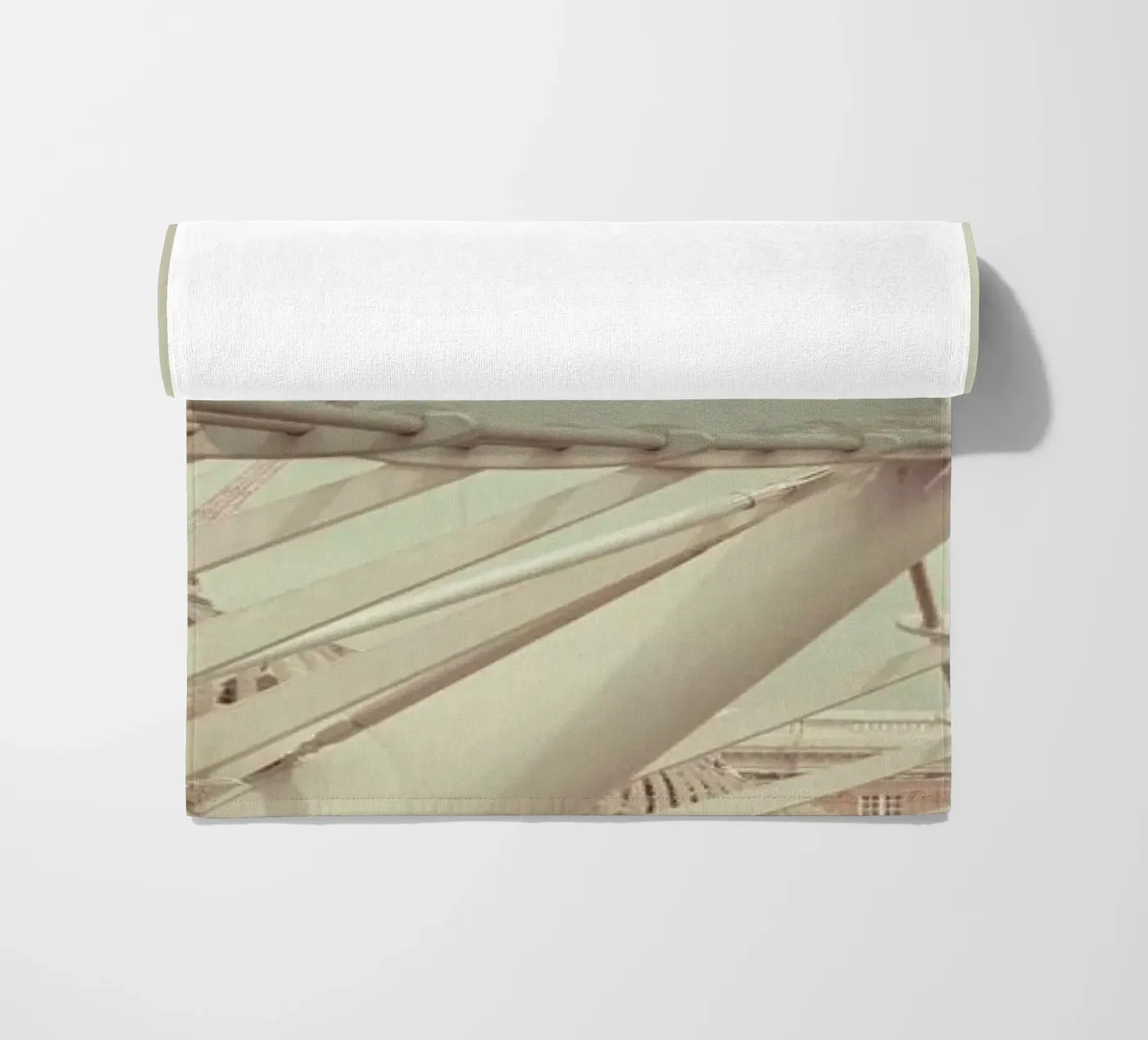 Millenium Square beach towel by Keri Bevan