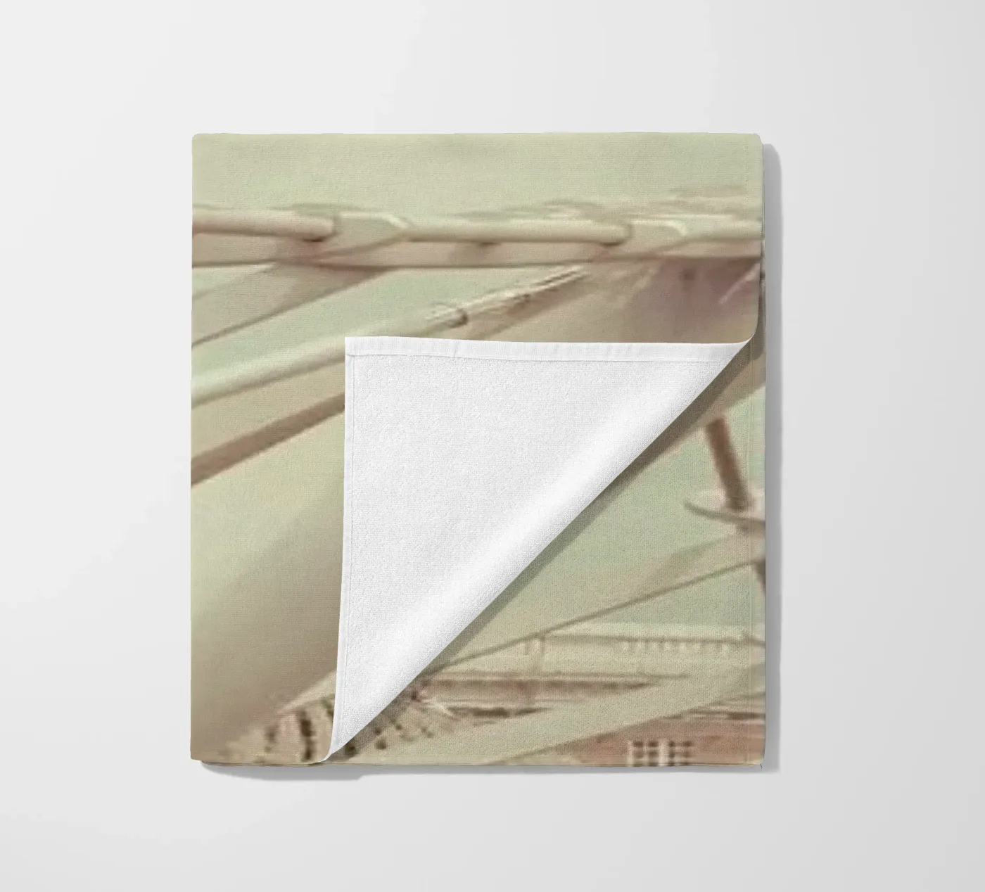 Millenium Square beach towel by Keri Bevan