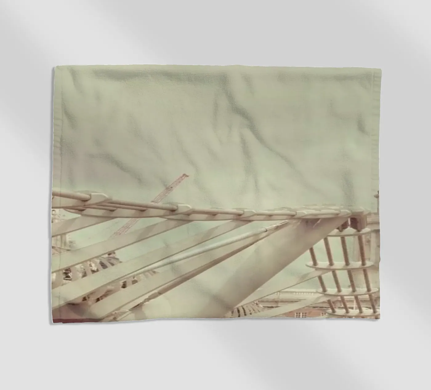 Millenium Square beach towel by Keri Bevan