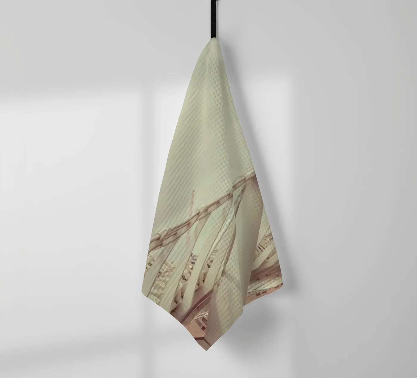 Millenium Square tea towel by Keri Bevan