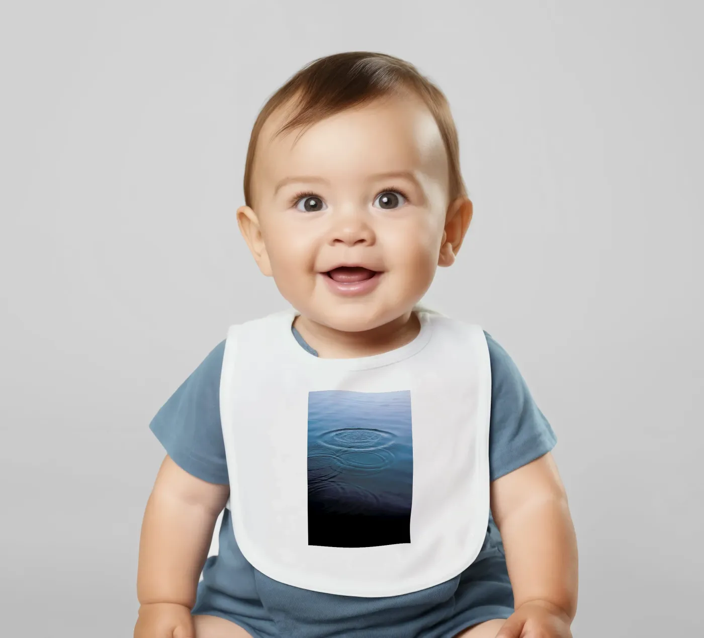 Splish Splash baby bib by Studio Nahili