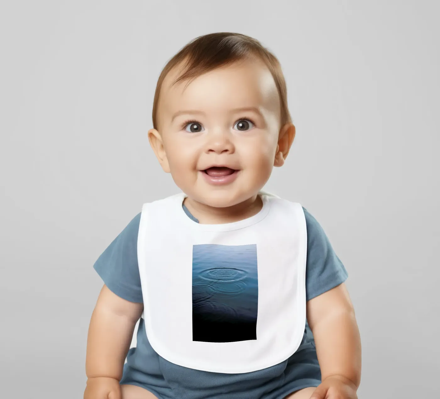 Splish Splash baby bib by Studio Nahili
