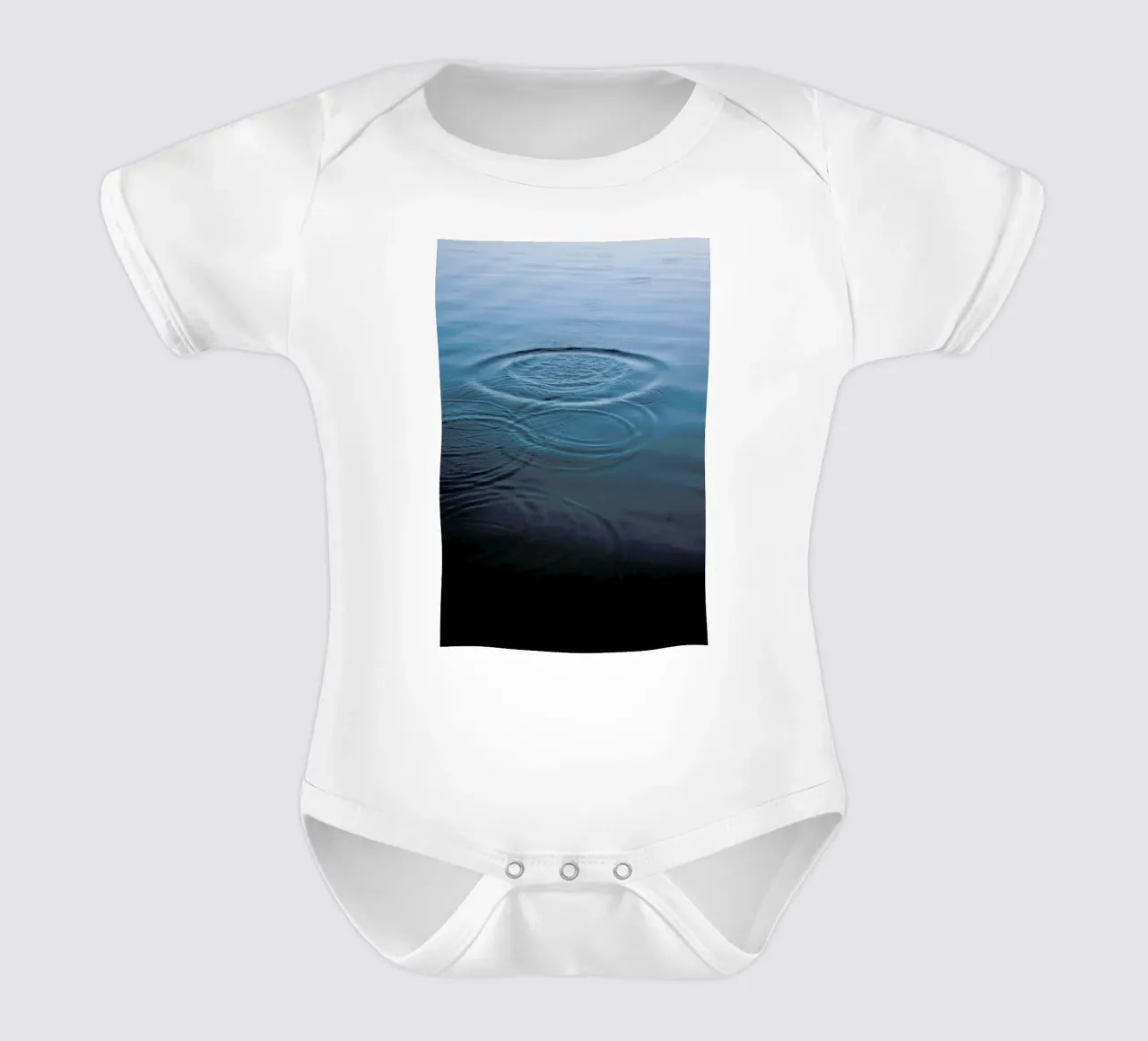 Splish Splash body neonato maniche corte da Studio Nahili