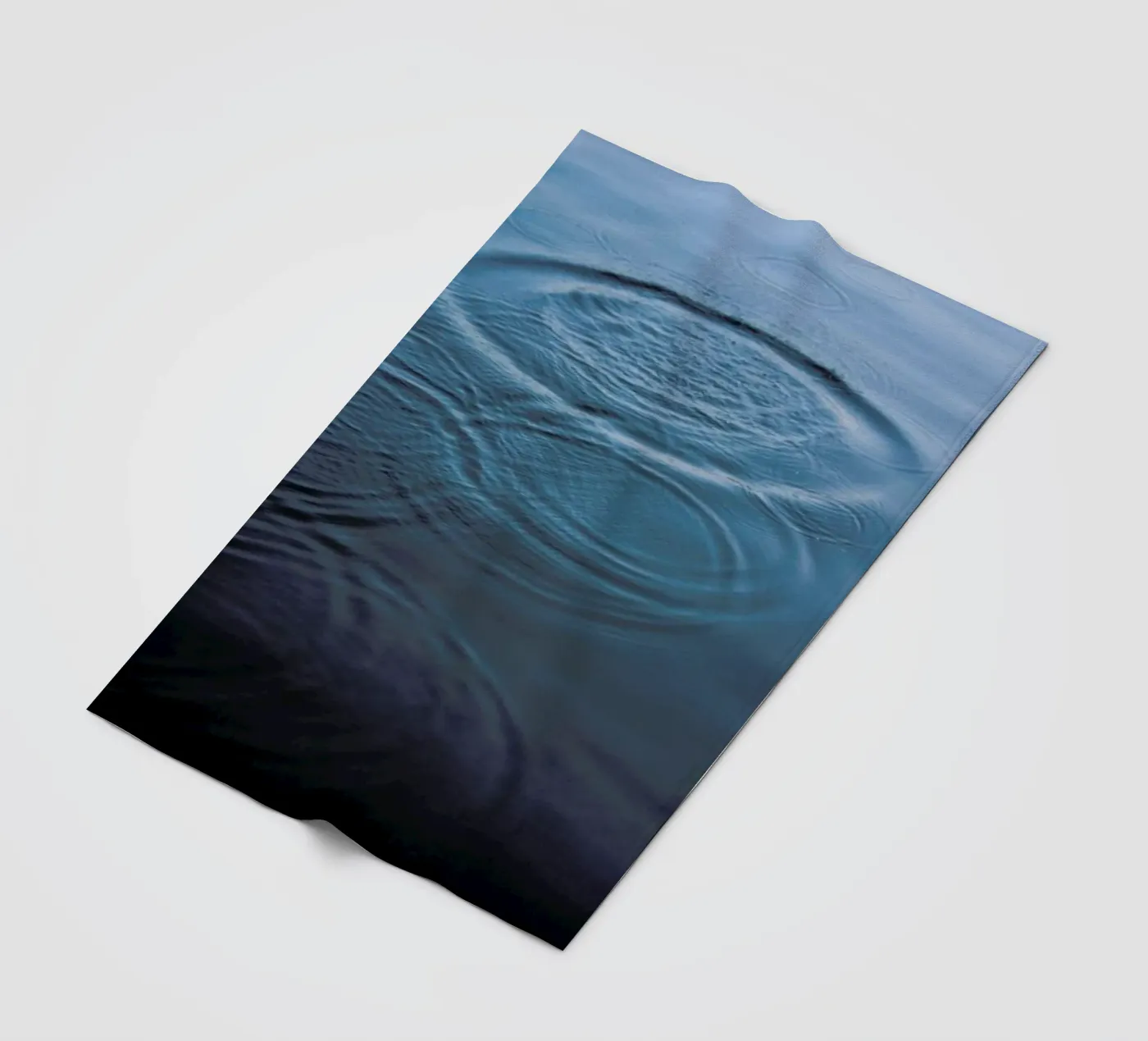 Splish Splash fleece blanket by Studio Nahili
