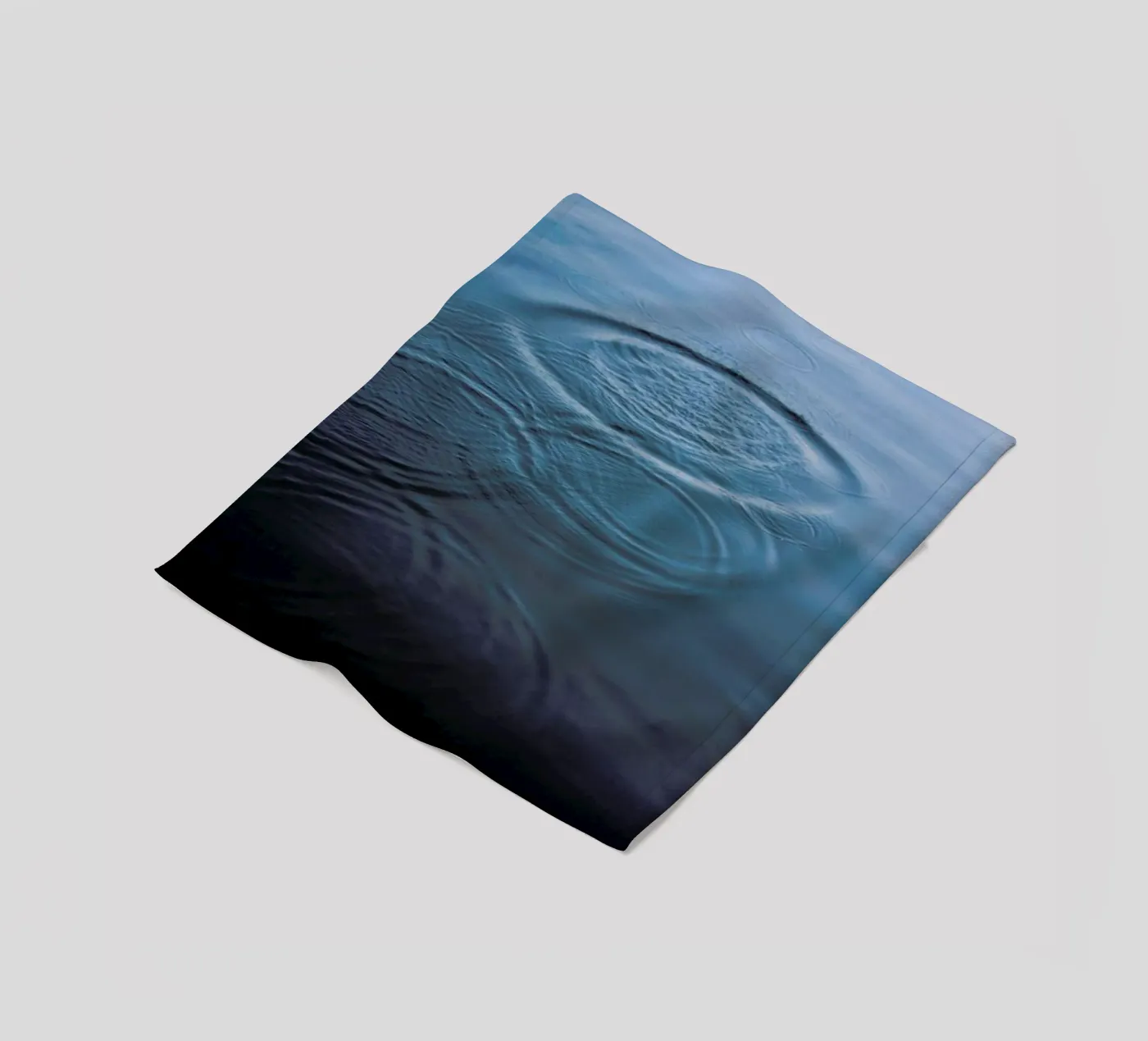 Splish Splash fleece blanket by Studio Nahili