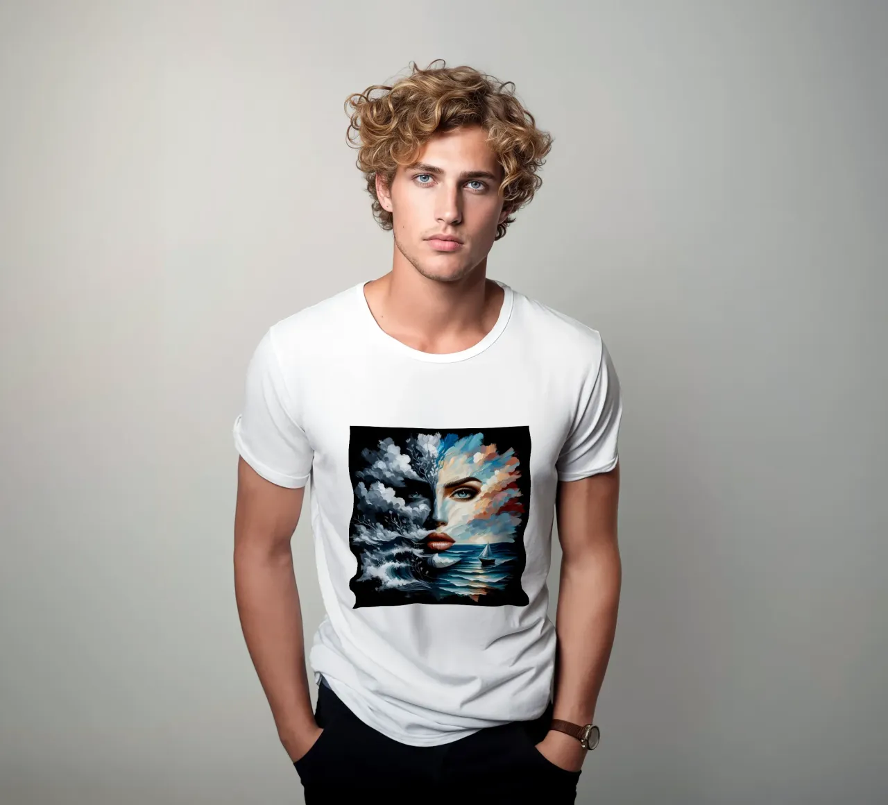 SULLA CRESTA DELL'ONDA t-shirt da ARTOMATIC