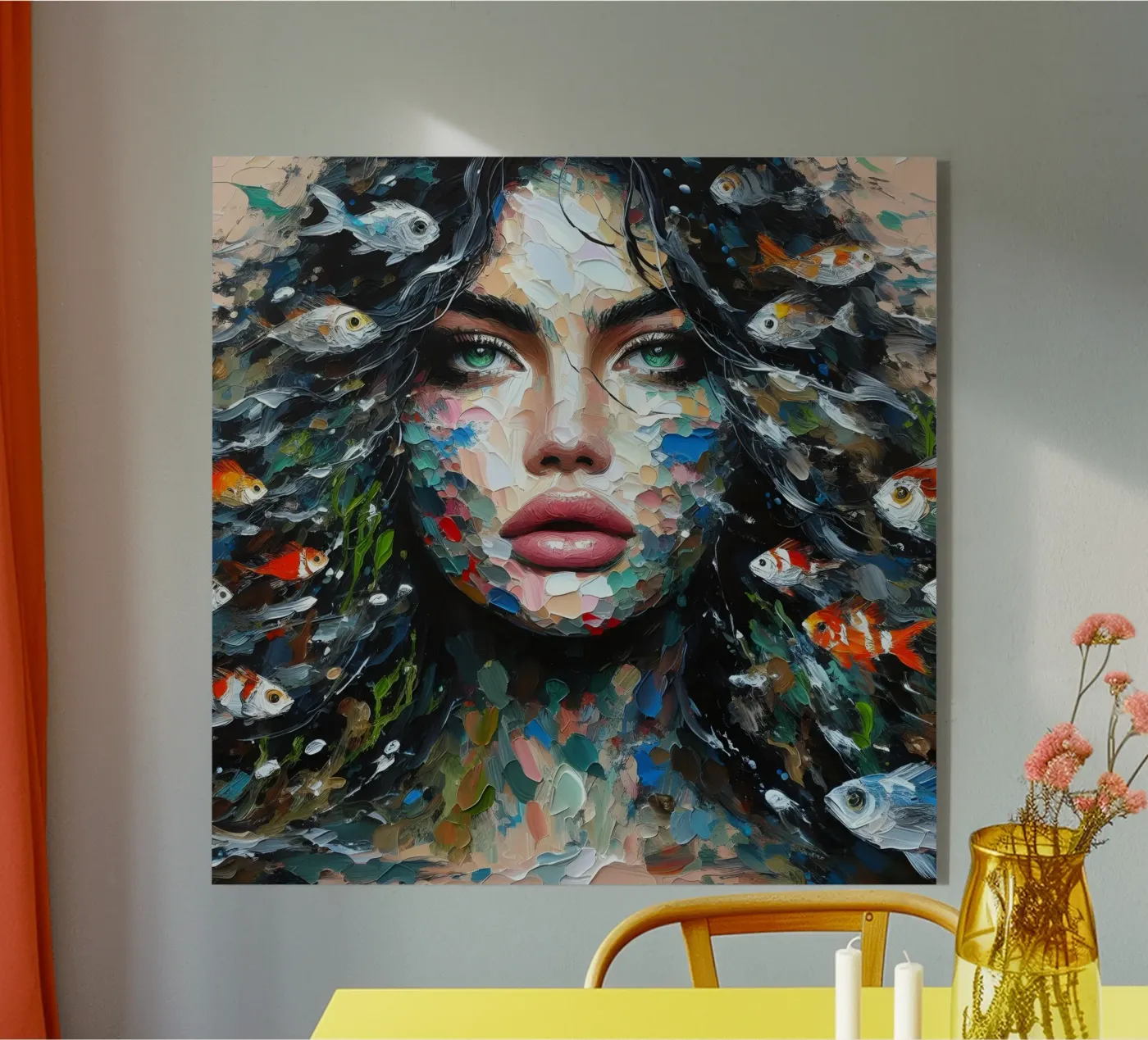 Pescatori di uomini e donne plexiglass da ARTOMATIC