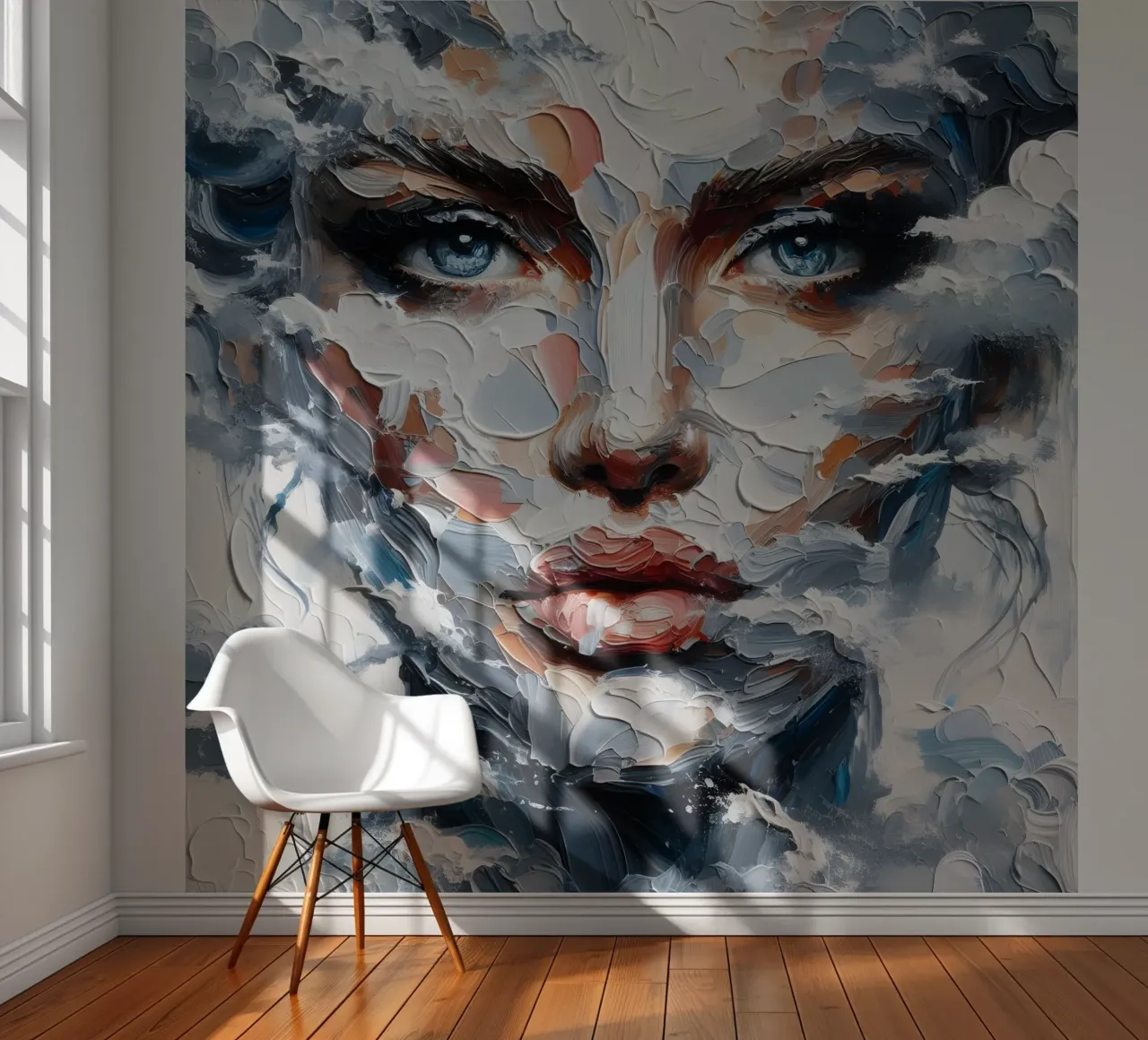 Vertroebel je oordeel fotobehang van ARTOMATIC