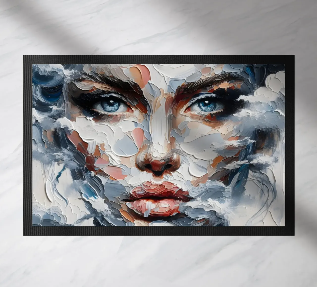 Cloud Your Judgment doormat by ARTOMATIC