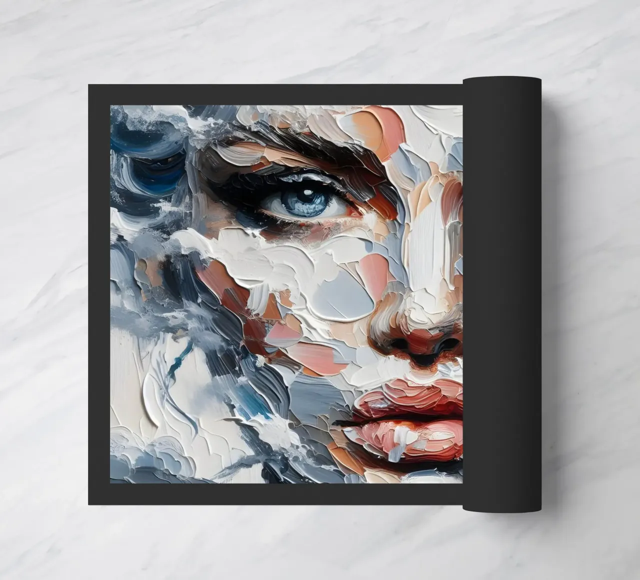 Cloud Your Judgment doormat by ARTOMATIC