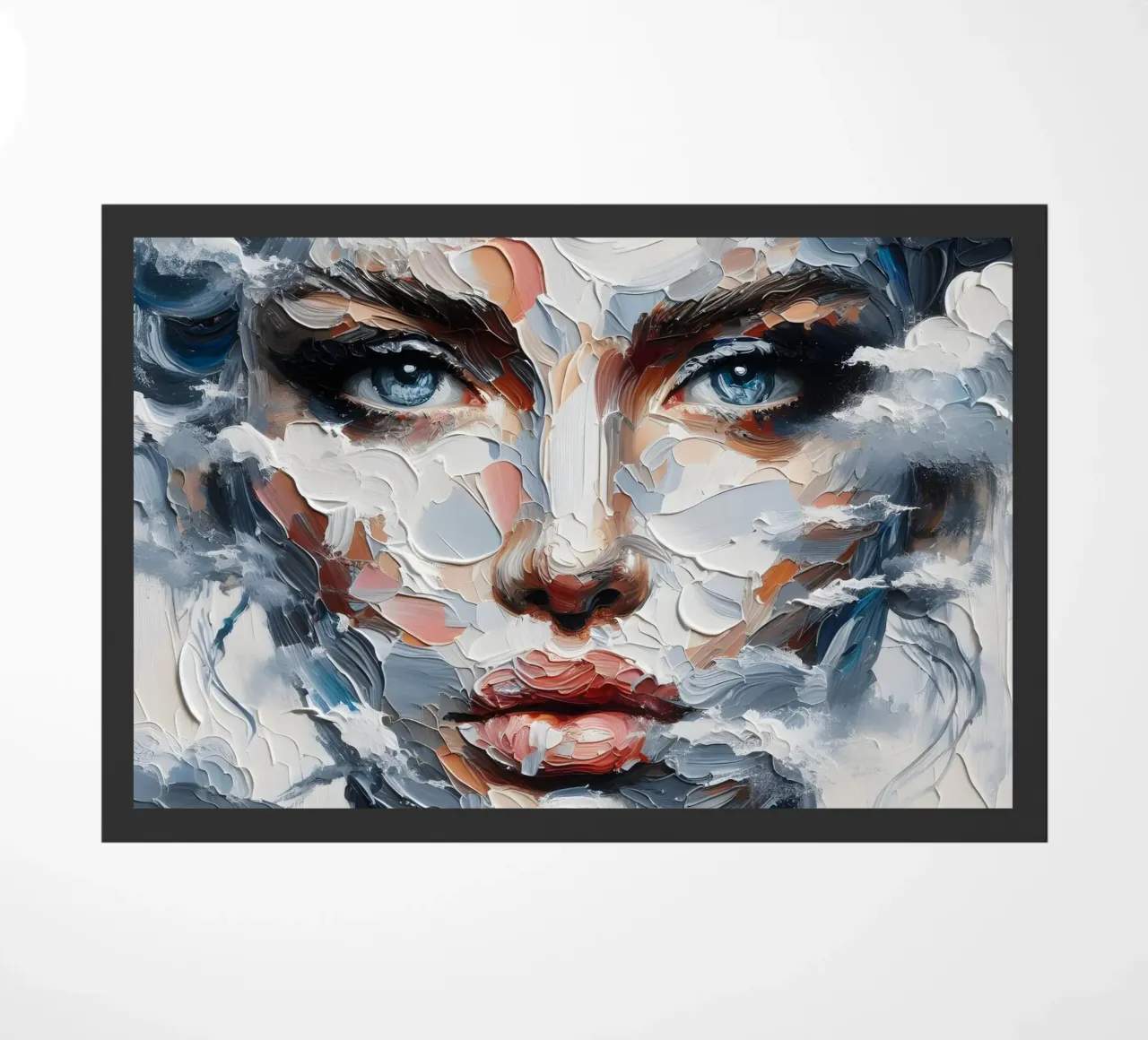 Cloud Your Judgment doormat by ARTOMATIC