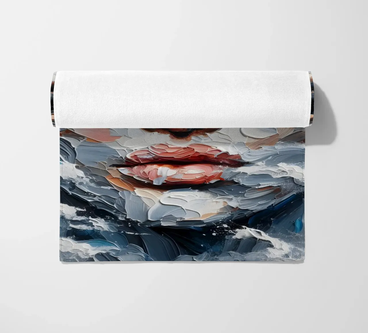 Cloud Your Judgment beach towel by ARTOMATIC