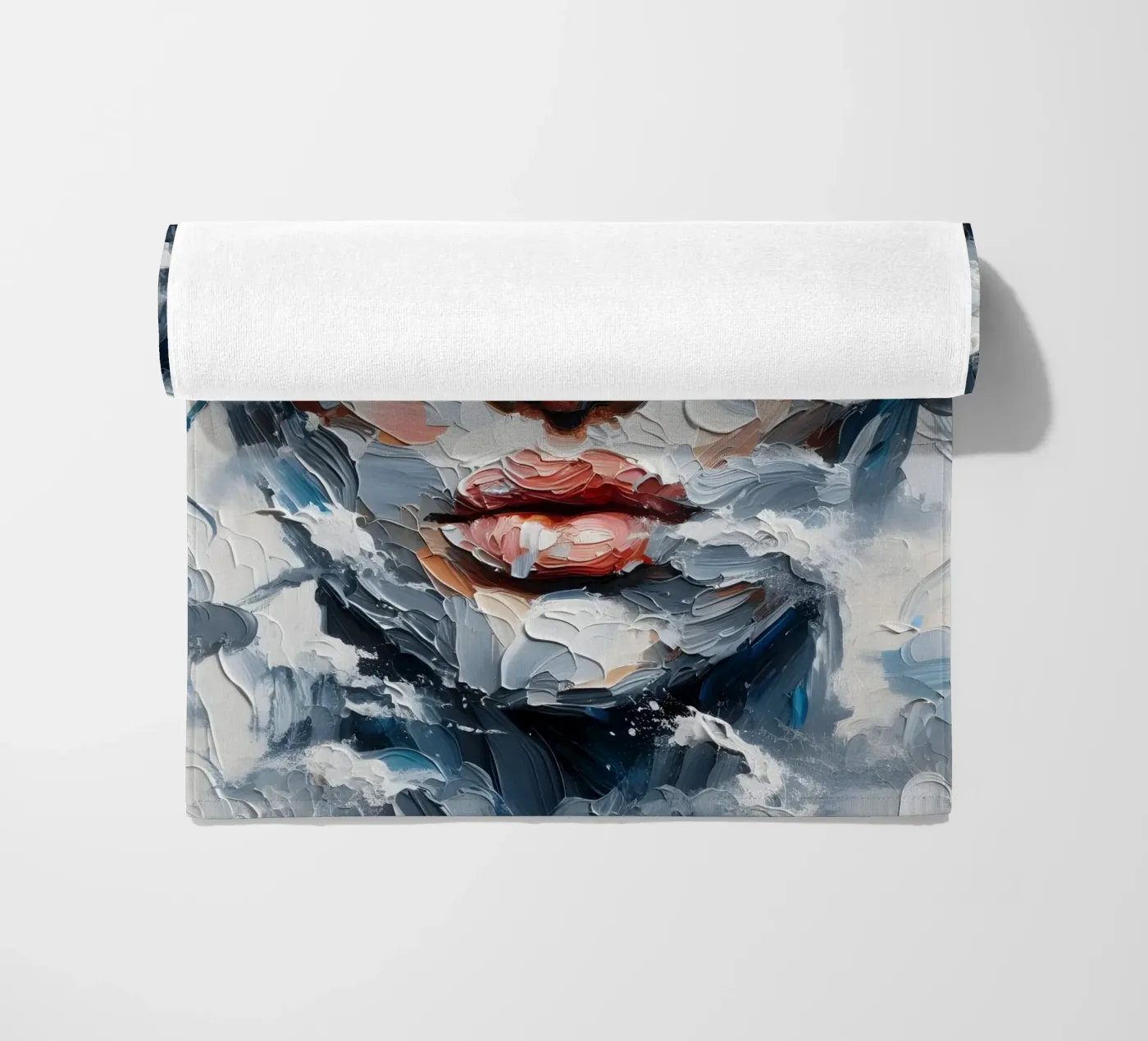 Cloud Your Judgment beach towel by ARTOMATIC