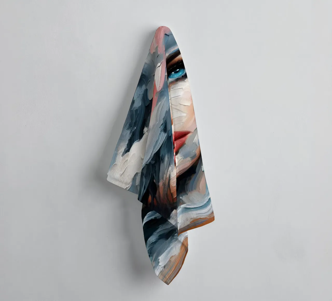 EVERY CLOUD HAS A SILVER LINING towel by ARTOMATIC