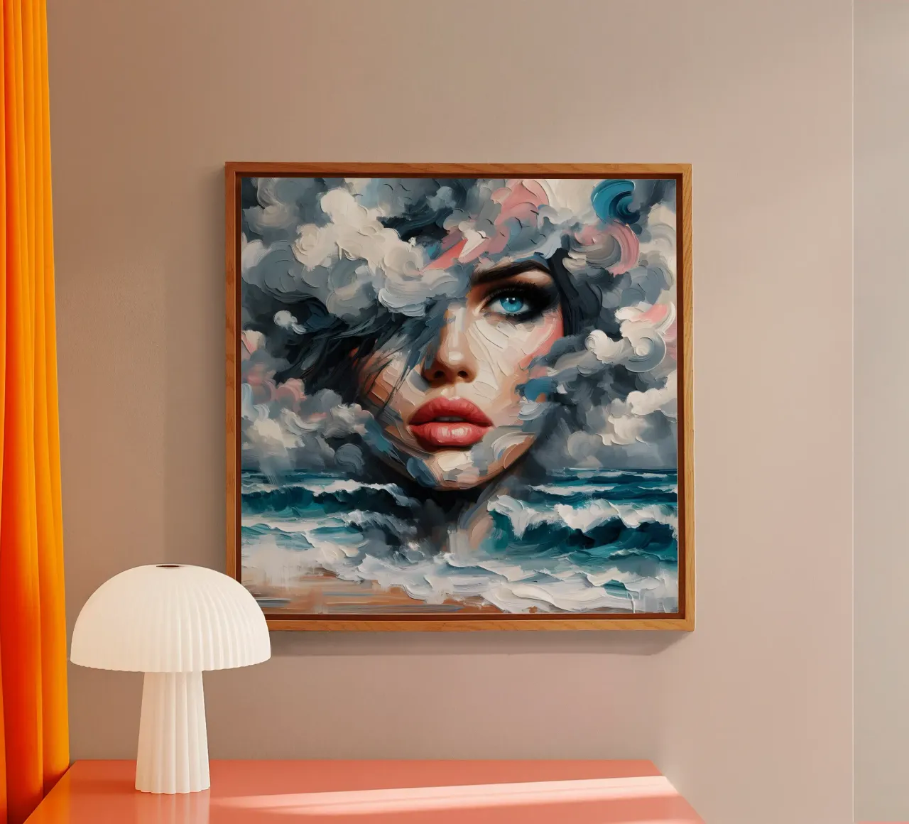 OGNI NUVOLA HA UN LATO POSITIVO plexiglass da ARTOMATIC