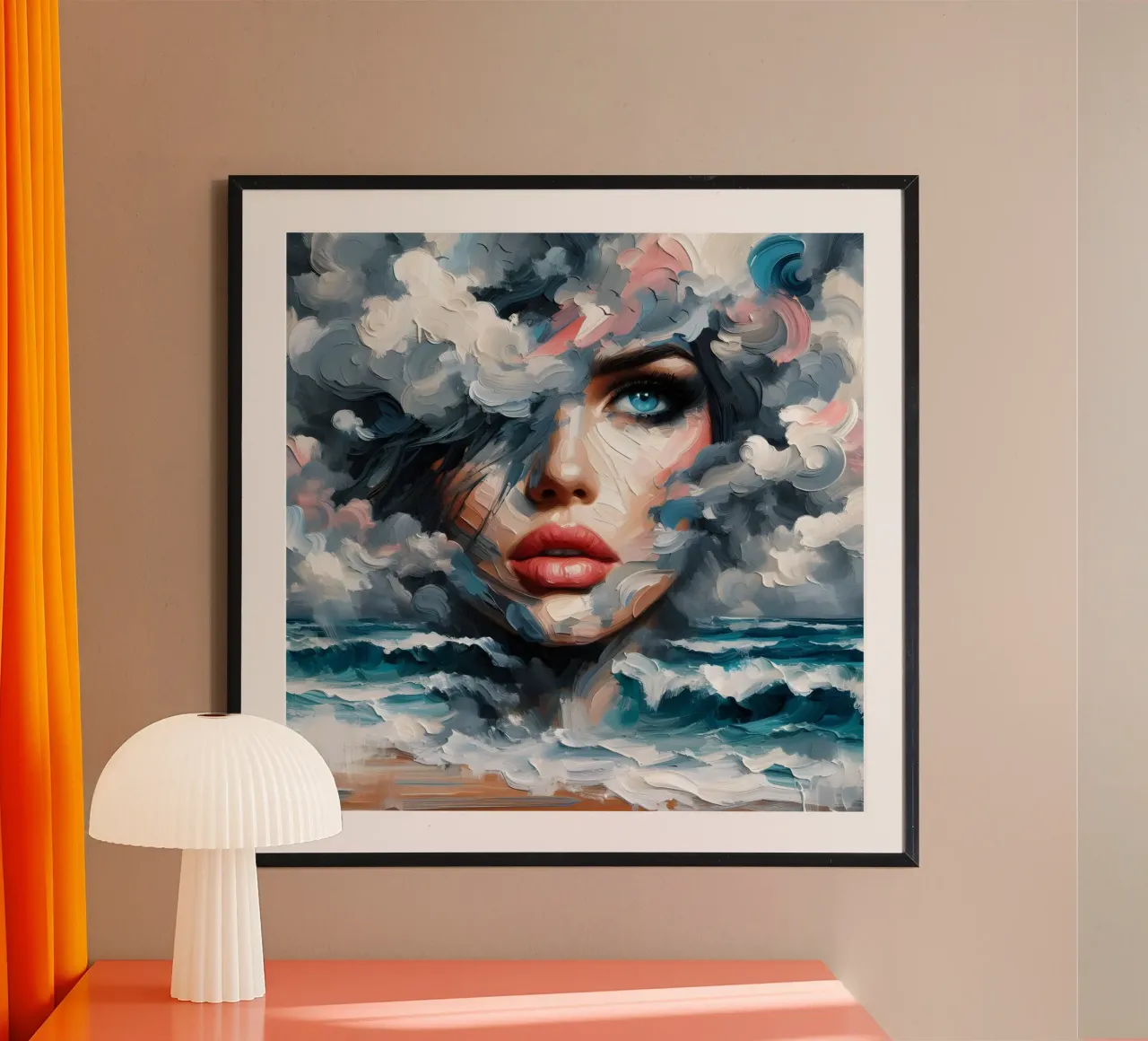 CHAQUE NUAGE A UNE LUEUR D'ESPOIR hahnemühle de ARTOMATIC