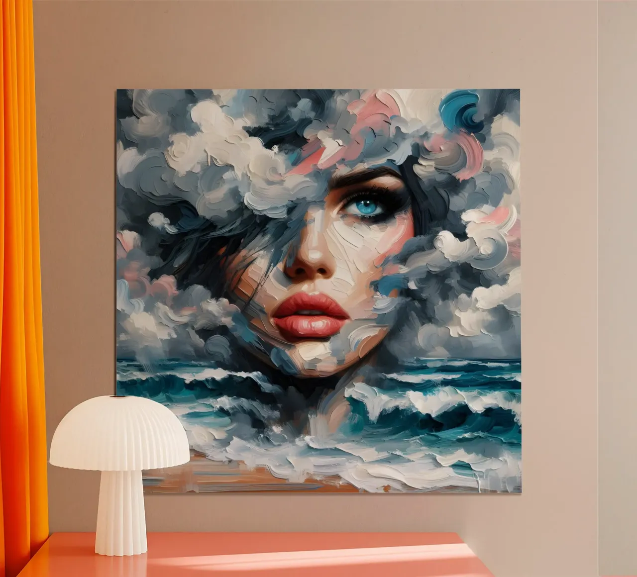 CHAQUE NUAGE A UNE LUEUR D'ESPOIR hahnemühle de ARTOMATIC