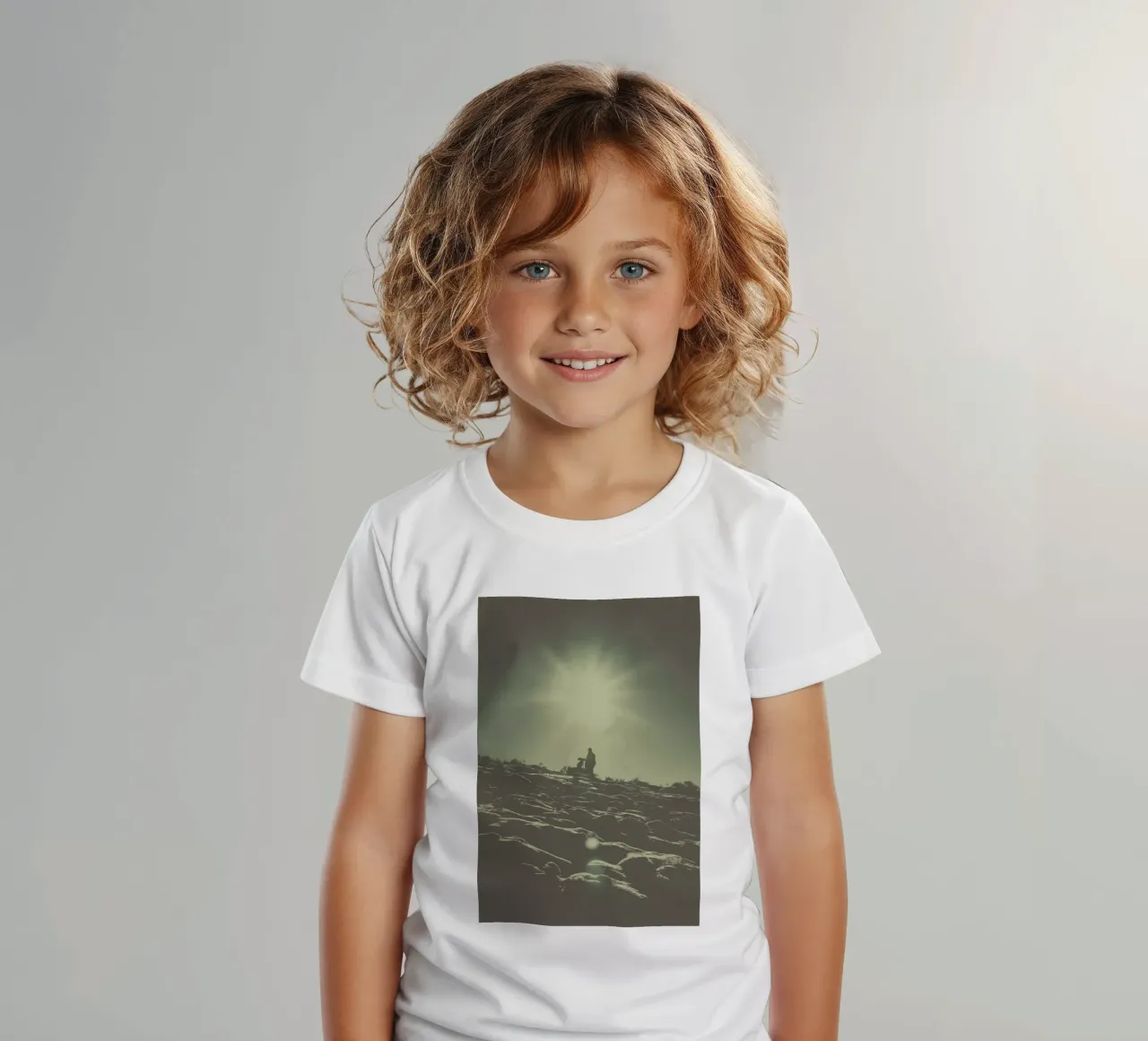 The Man and The Dog t-shirt enfant de Pale Grain