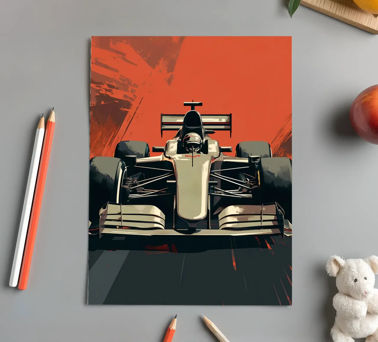 F1 Racing 2 Stickerbogen von Mateo