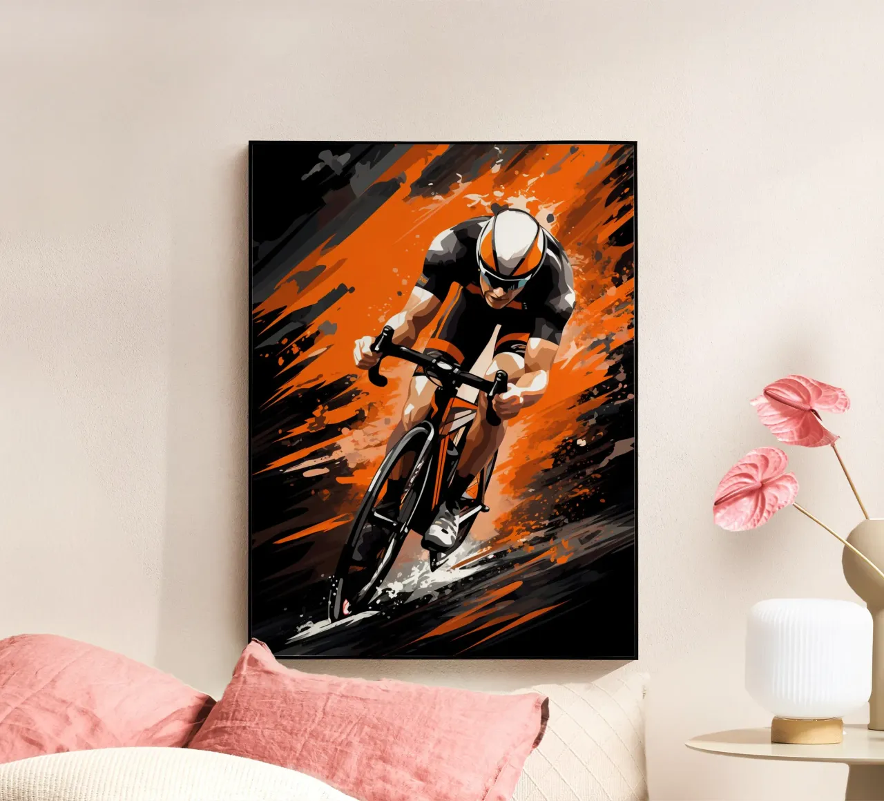 Cycling Orange plexiglass da Mateo