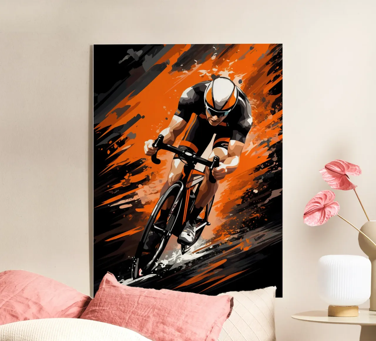 Cycling Orange plexiglass da Mateo