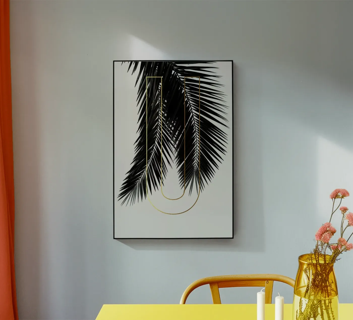 ABC Plants - U acrylic glass by typealive