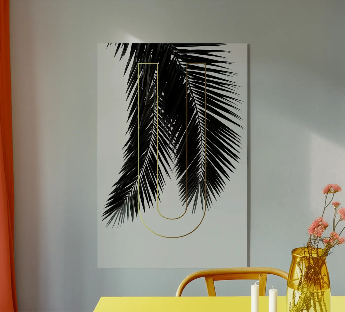 ABC Plants - U acrylic glass by typealive