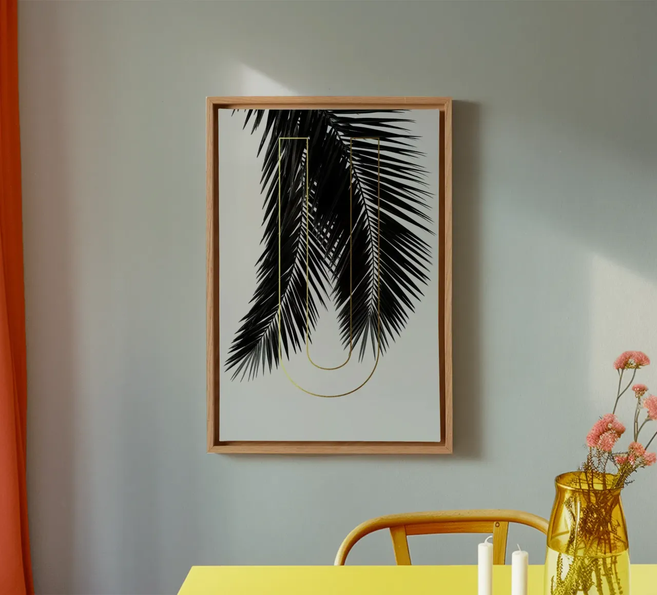 ABC Plants - U tela con Cornice a cassetta da typealive