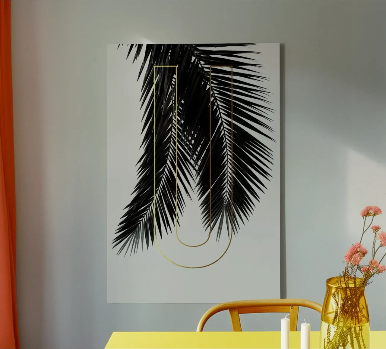 ABC Plants - U tela con Cornice a cassetta da typealive
