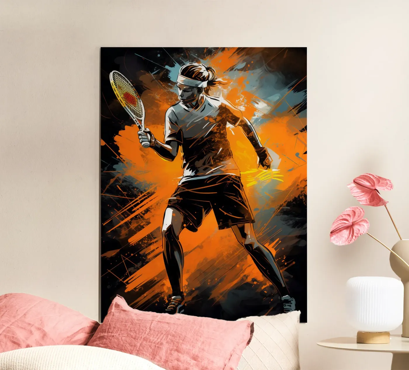 Tenis Orange poster da Mateo