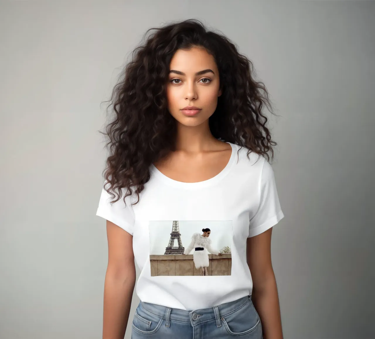 Tour Eiffel t-shirt da donna da Marie Bärsch