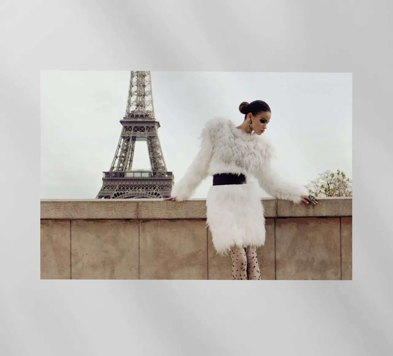 Tour Eiffel pellicola backlit da Marie Bärsch