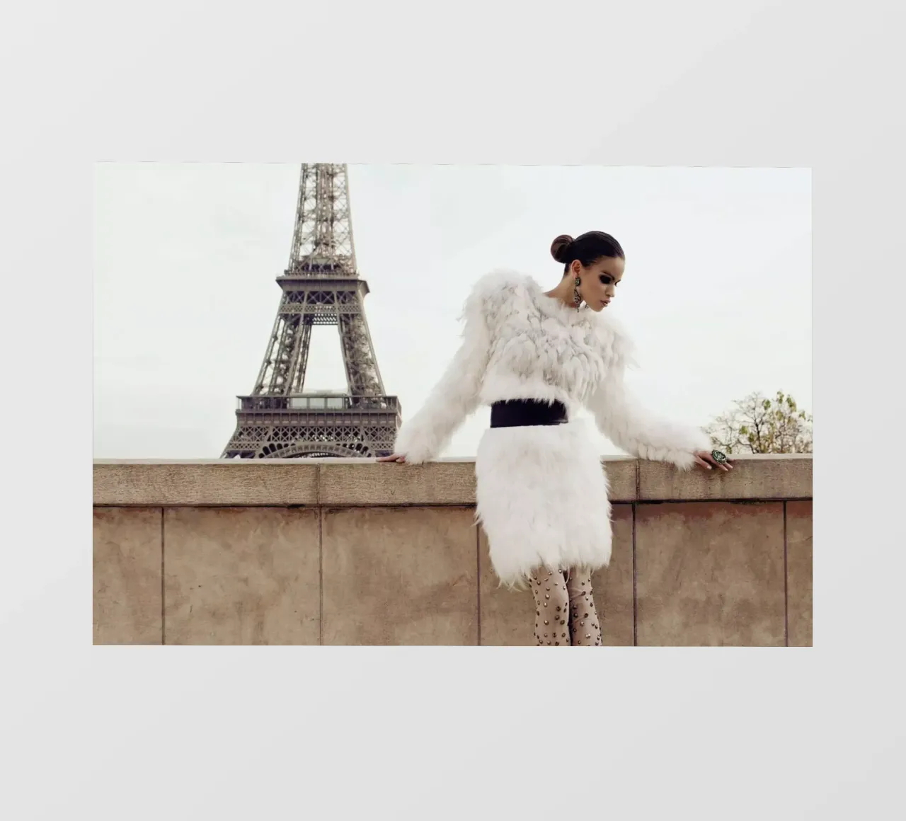 Tour Eiffel pellicola backlit da Marie Bärsch