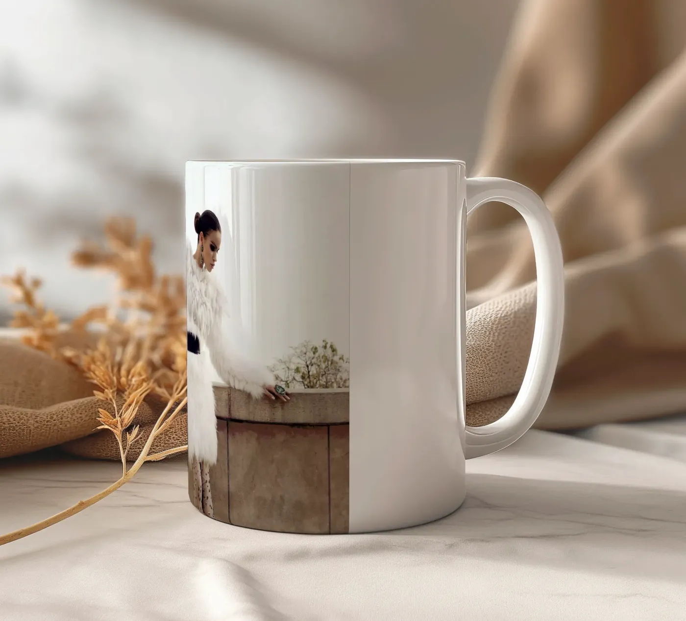 Tour Eiffel ceramic mug by Marie Bärsch