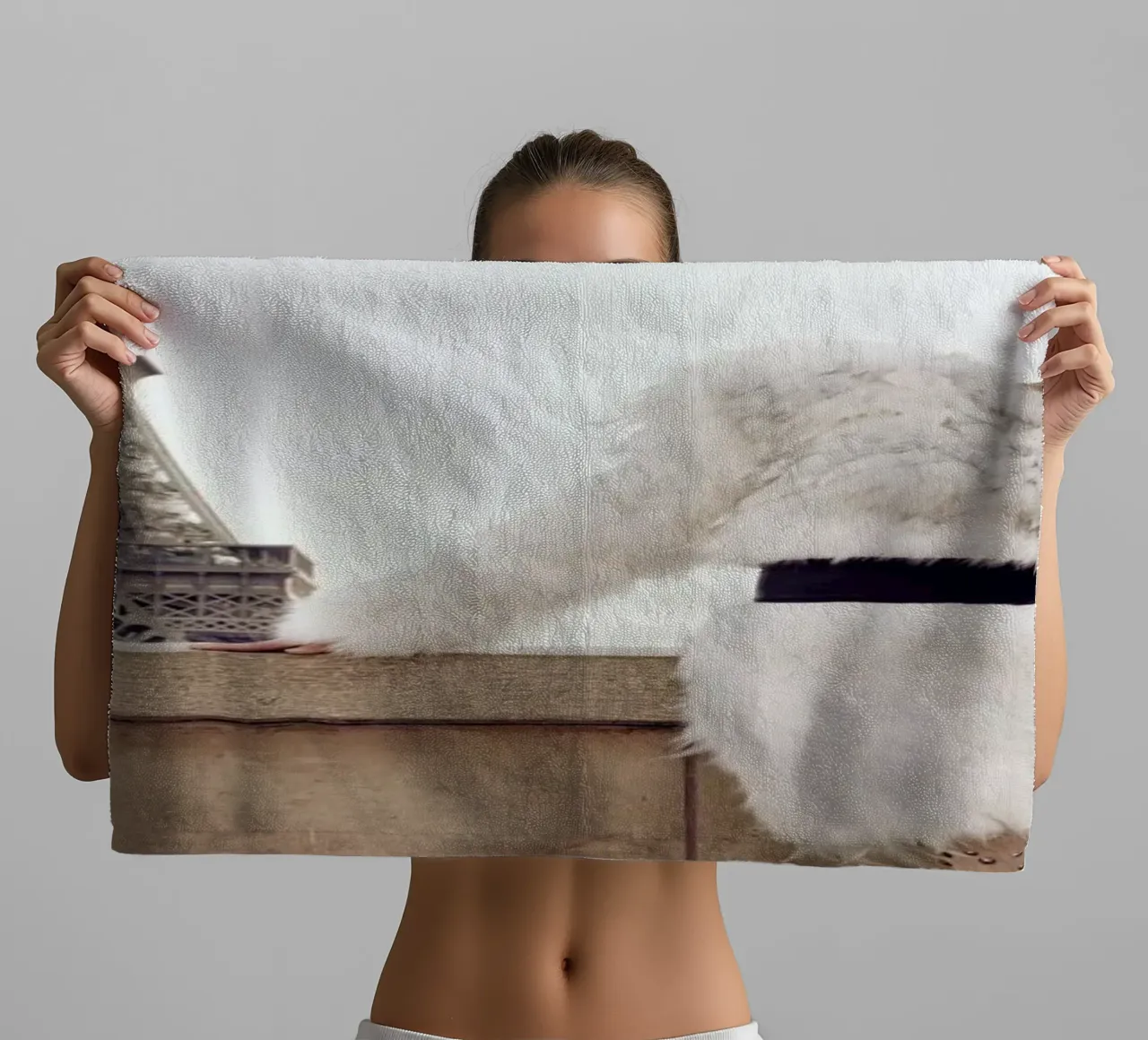 Tour Eiffel asciugamano da bagno da Marie Bärsch