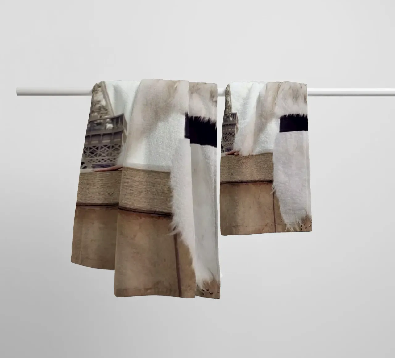 Tour Eiffel asciugamano da bagno da Marie Bärsch