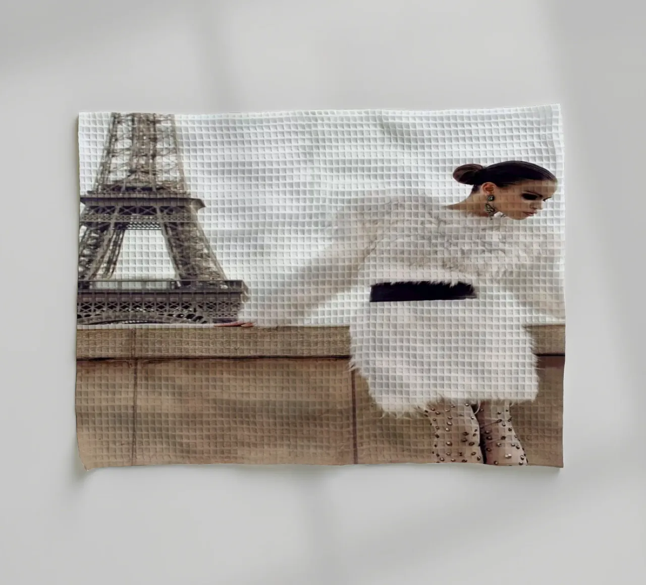 Tour Eiffel canovaccio da cucina da Marie Bärsch