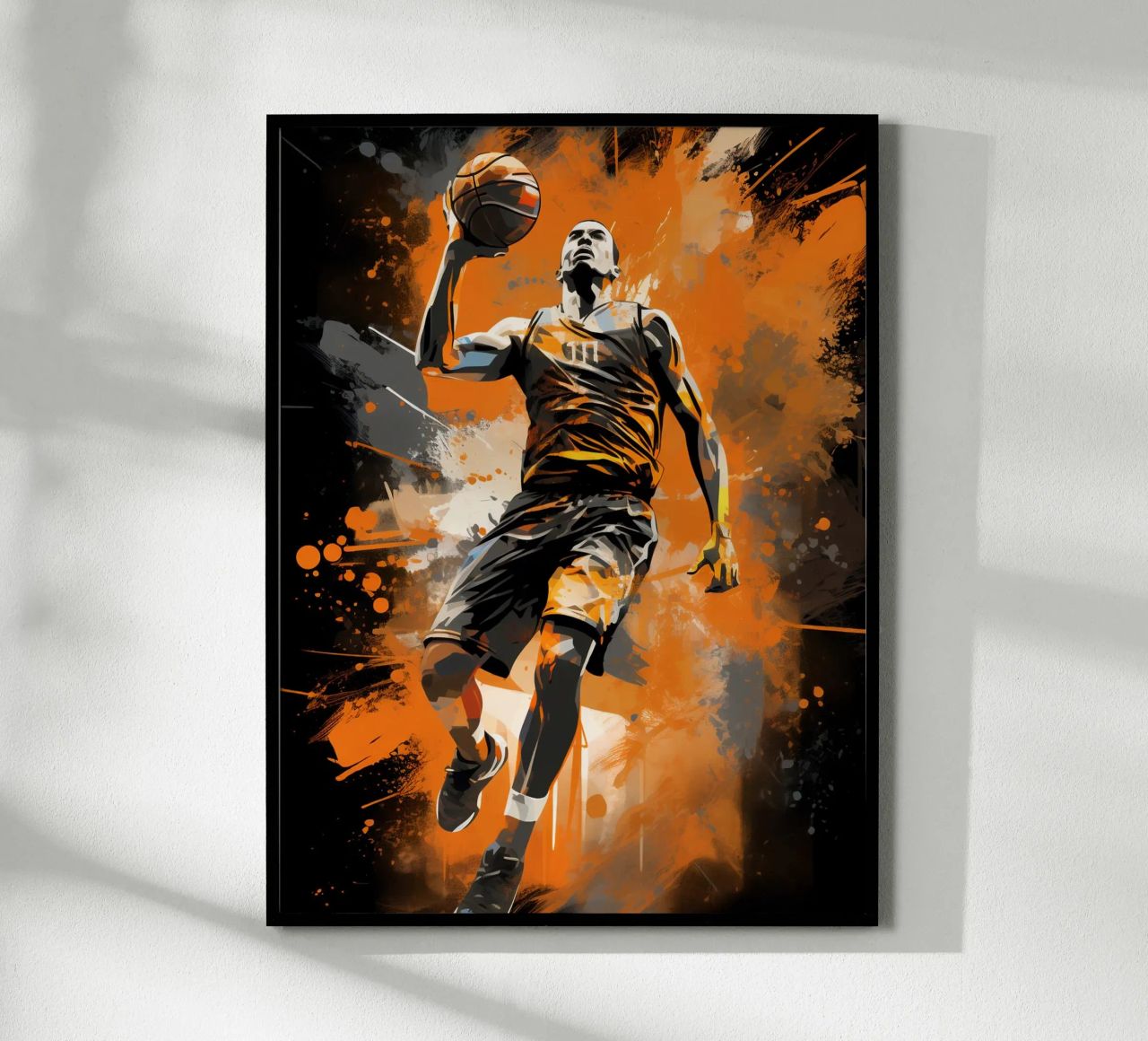 Basketball Orange 2 poster de Mateo